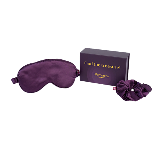 Womanizer Find The Treasure Set Schlafmaske + Scrunchie + Beutel