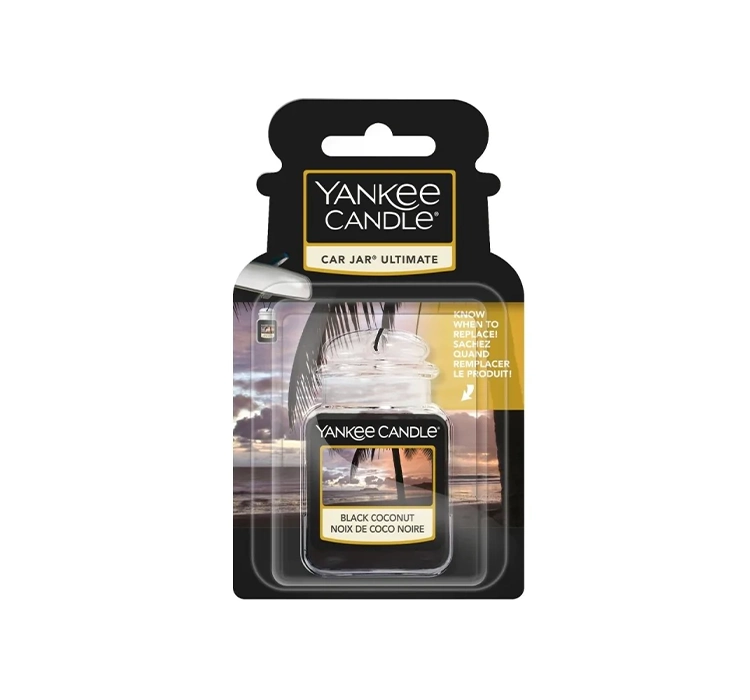 YANKEE CANDLE CAR JAR ULTIMATE AUTODUFT BLACK COCONUT