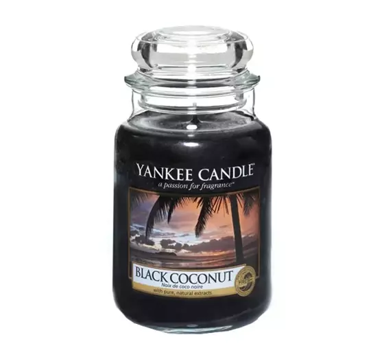YANKEE CANDLE GROSSE DUFTKERZE BLACK COCONUT 623G
