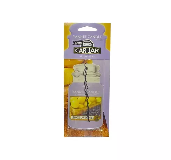 YANKEE CANDLE ULTIMATE CAR JAR AUTODUFT LEMON LAVENDER