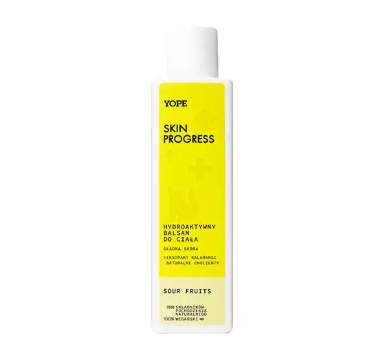 YOPE SKIN PROGRESS HYDROAKTIVE KÖRPERLOTION SOUR FRUITS 200ML