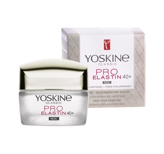 YOSKINE CLASSIC PRO ELASTIN 40+ CREME - NACHTREGENERATOR 50ML