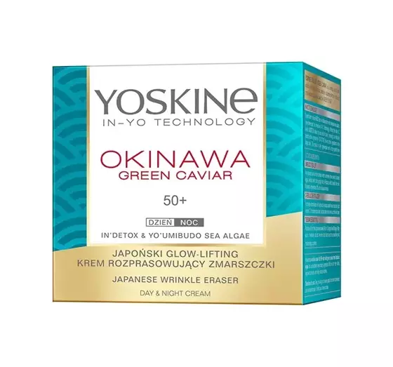 YOSKINE OKINAWA GREEN CAVIAR ANTI FALTEN CREME 50+ 50ML