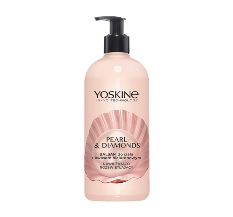 YOSKINE PEARL&DIAMONDS KÖRPERBALSAM MIT HYALURONSÄURE 400ML