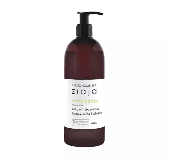 ZIAJA BALTIC HOME SPA VITALISIERUNG GEL 3IN1 FÜR GESICHT, KÖRPER UND HAARE 500ML