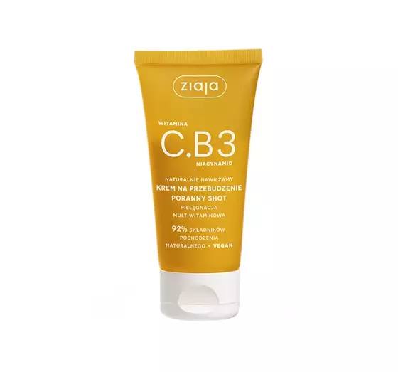 ZIAJA VITAMIN C. B3 NIACINAMID CREME MORGENSHOT 50ML