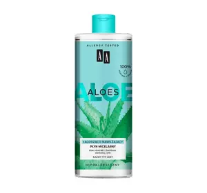 AA ALOES BERUHIGENDES UND FEUCHTIGKEITSSPENDENDES MIZELLENWASSER 400ML