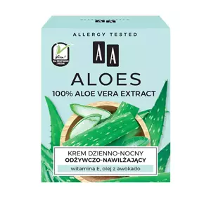 AA ALOES PFLEGENDE UND FEUCHTIGKEITSSPENDENDE CREME FÜR TAG UND NACHT 50ML