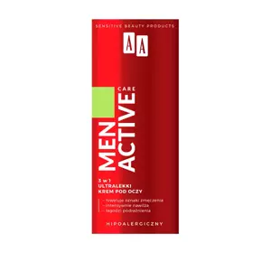 AA MEN ACTIVE CARE ULTRALEICHTE AUGENCREME 3IN1 15ML