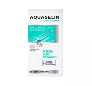 AQUASELIN SENSITIVE WOMEN ANTITRANSPIRANT ROLL-ON 50ML