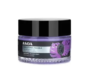 ASOA GESICHTSMASKE VIOLETTE TONERDE 50ML