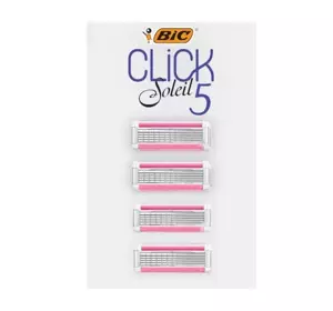 BIC CLICK SOLEIL5 ERSATZKLINGEN 4 STÜCK