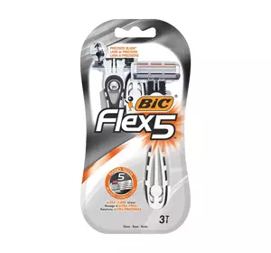 BIC FLEX5 EINWEGRASIERER FÜR MÄNNER 3 STÜCK