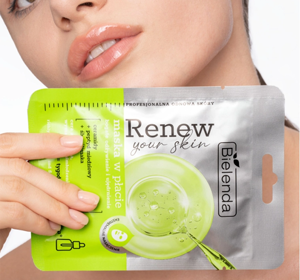 BIELENDA RENEW YOUR SKIN TUCHMASKE REICHHALTIGE NÄHRUNG UND STRAFFUNG 1 STÜCK