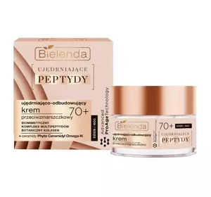 BIELENDA STRAFFENDE PEPTIDE ANTI FALTEN CREME FÜR TAG UND NACHT 70+ 50ML