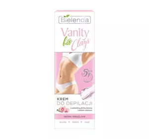 BIELENDA VANITY BIO CLAYS ENTHAARUNGSCREME FÜR EMPFINDLICHE HAUT 100ML