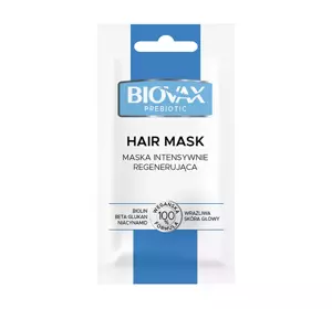 BIOVAX PREBIOTIC HAIR MASK PRÄBIOTISCHE REGENERIERUNGSMASKE 20ML