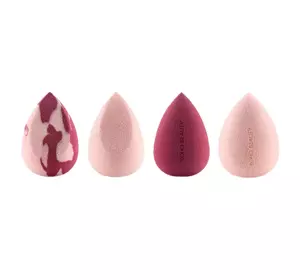 BOHO BEAUTY PINKY BERRY MAKE UP SCHWÄMMCHEN SET 4 STÜCK