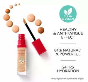 BOURJOIS HEALTHY MIX CLEAN CONCEALER FÜR GESICHT UND UNTER AUGEN 51 LIGHT VANILLA 6ML