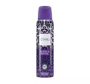 C-THRU JOYFUL REVEL DEODORANT SPRAY 150ML