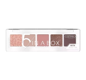 CATRICE 5 IN A BOX MINI LIDSCHATTENPALETTE 020 SOFT ROSE LOOK 4G