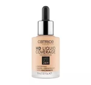 CATRICE HD LIQUID COVERAGE FOUNDATION 005 IVORY BEIGE 30 ML