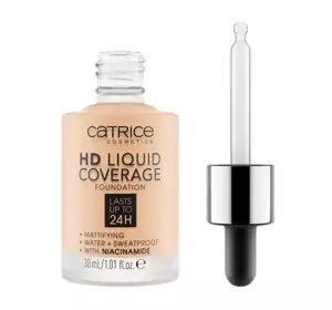 CATRICE HD LIQUID COVERAGE FOUNDATION 005 IVORY BEIGE 30 ML