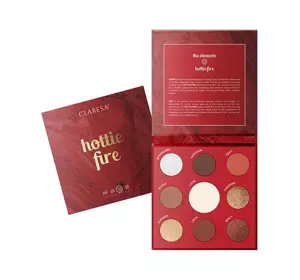 CLARESA HOTTIE FIRE LIDSCHATTENPALETTE 12G