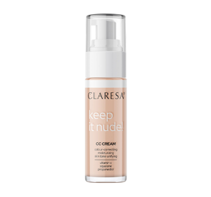 CLARESA KEEP IT NUDE TÖNUNGSCREME CC 104 NUDE