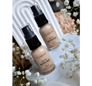 CLARESA LIQUID PERFECTION FOUNDATION 2IN1 101,5 VANILLA 18G