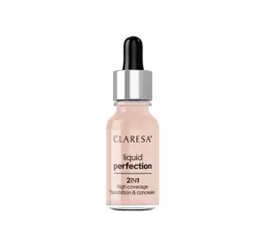 CLARESA LIQUID PERFECTION FOUNDATION 2IN1 103 COOL MEDIUM 18G