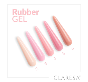 CLARESA RUBBER GEL AUFBAUGEL UV/LED 3 12G