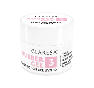 CLARESA RUBBER GEL AUFBAUGEL UV/LED 3 45