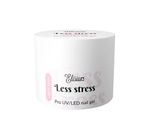 ELISIUM LESS STRESS AUFBAUGEL FÜR NÄGEL LIGHT ROSE 40ML