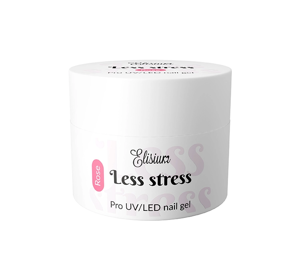 ELISIUM LESS STRESS AUFBAUGEL FÜR NÄGEL ROSE 40ML