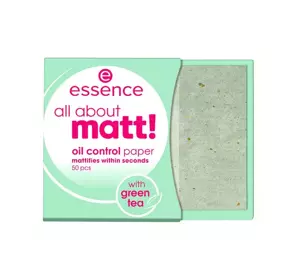 ESSENCE ALL ABOUT MATT OIL CONTROL PAPER BLOTTING PAPER 50 STÜCK