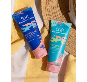 FLUFF ENERGYLANDIA SCHUTZCREME FÜR GESICHT UND KÖRPER SPF30 PISTACHIO 100ML