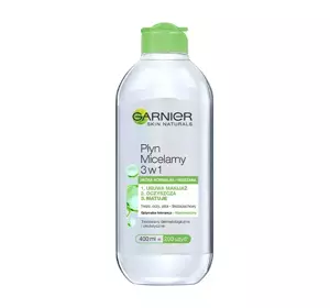 GARNIER 3IN1 MIZELLENWASSER NORMALE HAUT 400ML