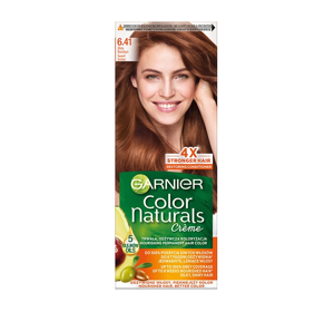 GARNIER COLOR NATURALS PERMANENTE HAARFARBE 6.41 GOLDENER BERNSTEIN