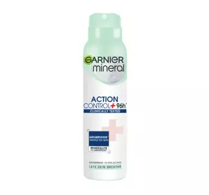 GARNIER MINERAL ACTION CONTROL+ 96H ANTITRANSPIRANT SPRAY FÜR FRAUEN 150ML