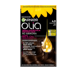 GARNIER OLIA PERMANENTE HAARFARBE OHNE AMMONIAK 4.0 DUNKELBRAUN