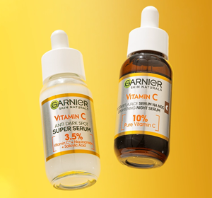 GARNIER VITAMIN C GESCHENKSET SERUM FÜR TAG + FÜR NACHT