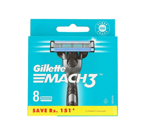 GILLETTE MACH3 ERSATZKLINGEN 8 STÜCK