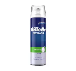 GILLETTE SERIES 3X RASIERSCHAUM SENSITIVE MIT ALOE 250ML