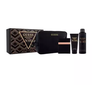 GUESS SEDUCTIVE HOMME NOIR EDT SPRAY 100ML + DEODORANT 226ML + SG 100ML + KOSMETIKTASCHE	