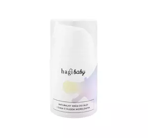 HAGI BABY NATÜRLICHE CREME FÜR GESICHT UND KÖRPER MIT APRIKOSENKERNÖL 50ML