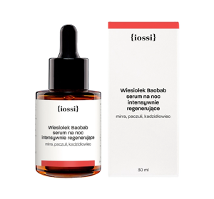 IOSSI INTENSIV REGENERIERENDES NACHTSERUM NACHTKERZE BAOBAB 30ML