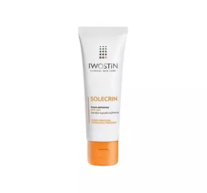 IWOSTIN SOLECRIN SCHUTZCREME FÜR EMPFINDLICHE, NORMALE UND GEMISCHTE HAUT SPF50+ 50ML