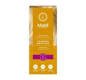 KHADI NATURAL HAIR COLOR HENNA ZUM HAARFÄRBUNG HINT OF GOLD