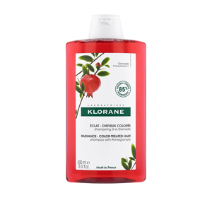 KLORANE GLANZ SHAMPOO MIT GRANATAPFEL FÜR COLORIERTES HAAR 400ML